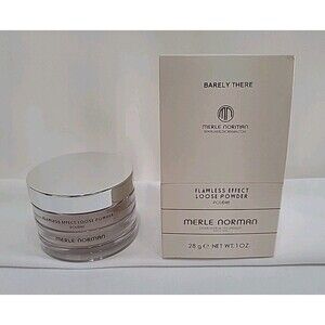 NIB Merle Norman Flawless Effect Loose Powder BARELY THERE NWB SEALED